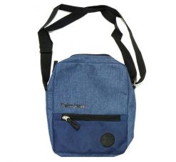 Granatowa Męska Torebka, Saszetka, Listonoszka na Ramię, Casualowa. Niebieskie saszetki i nerki męskie Pako Jeans, z poliesteru, na ramię, duże. Za 47.00 zł.