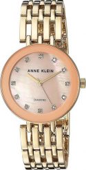 Zegarek Anne Klein Zegarek damski Anne Klein AK-2944PMGB złoty. Żółte zegarki damskie Anne Klein, złote. Za 450.00 zł.