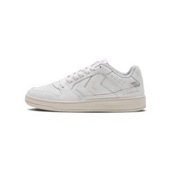 Sneakersy damskie Hummel St. Power Play Retro. Białe obuwie sportowe damskie Hummel, bez wzorów, bez zapięcia, do biegania. Za 284.00 zł.