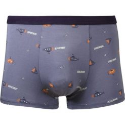 Bokserki Obcisłe, Fioletowe, Łodzie Podwodne, Statki, Bawełniane, Majtki z Elastanem -ALTIES. Fioletowe bokserki męskie Alties, bez wzorów, z bawełny. Za 35.00 zł.