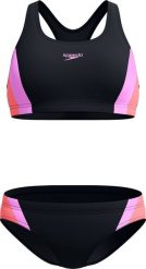Damski Strój Kąpielowy Clrblck Splce 2.0 2pc Af blue/black rozmiar 38. Czarne stroje kąpielowe damskie Speedo, bez wzorów. Za 309.94 zł.