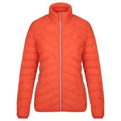 Damska kurtka Loap Irbora czerwona. Czerwone kurtki sportowe damskie Scarpa, bez wzorów, z puchu, bez ramiączek, bez kaptura, trekkingowe. Za 256.99 zł.
