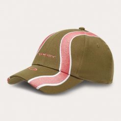 Czapka z daszkiem unisex Oakley WAVE zielona FOS901485-7D8 r L/XL. Zielone czapki damskie Oakley, bez wzorów, z materiału, klasyczne. Za 147.40 zł.