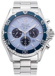 Zegarek męski Orient RA-TX0210L10B srebrny. Szare zegarki męskie Orient, bez wzorów, srebrne. Za 1,890.00 zł.