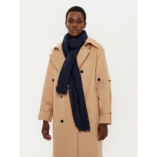 Szal Weekend Max Mara. Niebieskie szaliki damskie Weekend Max Mara, bez wzorów. Za 489.99 zł.