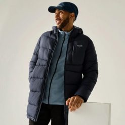 Męska kurtka Browen z wyściełaniem. Zielone kurtki męskie Regatta, l, bez wzorów, z materiału, z kapturem. Za 429.99 zł.