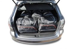 Torby Do Bagażnika Mazda 6 Kombi 2002-2008 5Szt Kjust. Czarne torby podróżne damskie KJUST, bez wzorów, z kauczuku. Za 1,540.00 zł.