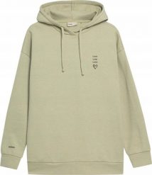 Outhorn Bluza damska Outhorn jasna zieleń HOL22 BLD603 42S XL. Zielone bluzy damskie Outhorn, s, bez wzorów, bez ramiączek, bez kaptura. Za 125.16 zł.