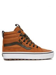 Vans Tenisówki MTE Sk8-Hi Waterproof Insulated VN000DAQN1Z1 Pomarańczowy. Brązowe trampki męskie Vans, bez wzorów, z materiału, bez zapięcia. Za 529.99 zł.