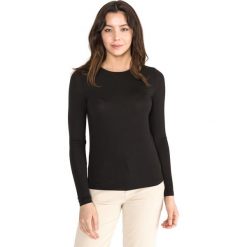 Vero Moda Koszulka Czarny. Czarne bluzki damskie Vero Moda, l, bez wzorów, z bawełny, bez kołnierzyka, bez ramiączek. Za 73.95 zł.