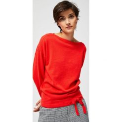 Sweter z wiązaniem. Swetry nierozpinane damskie MOODO, l, bez wzorów, bez kołnierzyka, bez ramiączek. Za 19.99 zł.