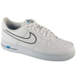 Buty sportowe Sneakersy męskie, Air Force 1 '07. Czarne buty sportowe męskie Nike, bez wzorów, ze skóry, bez zapięcia, trekkingowe, Nike Air Force. Za 529.99 zł.
