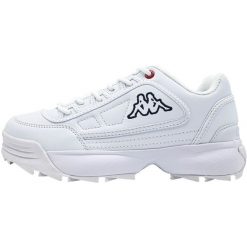 Buty sportowe Sneakersy damskie, Kappa Rave NC. Białe obuwie sportowe damskie Kappa, bez wzorów, z materiału, bez zapięcia, trekkingowe. Za 149.99 zł.