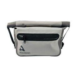 Wodoszczelna torba na biodra Aquapac. Szare torby podróżne damskie AQUAPAC, bez wzorów. Za 288.50 zł.