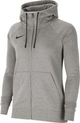 Nike Bluza z kapturem szara r. M (CW6955063). Szare bluzy damskie Nike, m, bez wzorów, bez ramiączek, z kapturem. Za 210.71 zł.