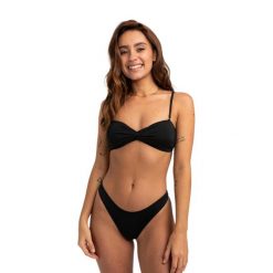 Dół do stroju kąpielowego Billabong Sol Searcher Hike. Czarne bikini Billabong, xs, bez wzorów. Za 69.99 zł.