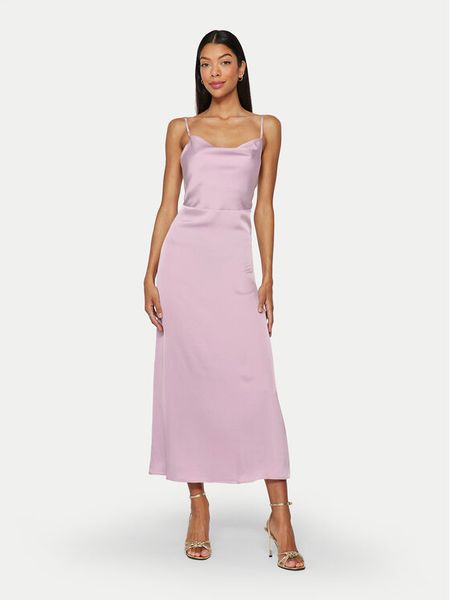 Vila Sukienka koktajlowa Ravenna 14085601 Fioletowy Regular Fit. Fioletowe sukienki damskie Vila, bez wzorów, z syntetyku, wizytowe, bez kołnierzyka, bez ramiączek. Za 139.99 zł.