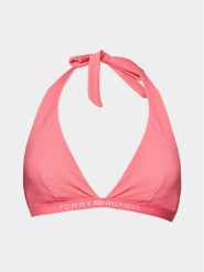 Tommy Hilfiger Góra od bikini UW0UW05257 Różowy. Czerwone bikini Tommy Hilfiger, bez wzorów, z syntetyku. Za 169.99 zł.