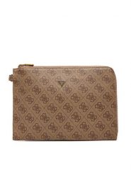 Guess Saszetka PMBALO P5235 Brązowy. Brązowe saszetki i nerki męskie Guess, z aplikacjami, ze skóry. Za 219.99 zł.