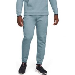 Under Armour Recover Spodnie dresowe Niebieski Szary. Niebieskie spodnie sportowe męskie Under Armour, l, bez wzorów, z bawełny. Za 412.95 zł.