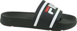 Fila Klapki damskie Morro Bay Slipper 2.0 czarne r. 39 (1010901-25Y). Czarne klapki damskie Fila, bez wzorów, sportowe, bez obcasa, bez zapięcia. Za 73.80 zł.