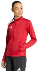 Adidas Bluza damska Entrada 26 Track czerwona JZ6601 M (156066 M). Czerwone bluzy damskie Adidas, m, bez wzorów, bez ramiączek, bez kaptura. Za 132.17 zł.