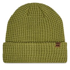 Czapka Billabong. Zielone czapki damskie Billabong, na zimę, bez wzorów. Za 119.99 zł.