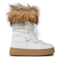 Śniegowce Moon Boot. Białe śniegowce damskie Moon Boot, bez zapięcia. Za 1,139.00 zł.
