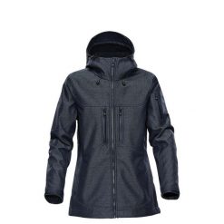 Damska Kurtka Soft Shell Epsilon 2. Niebieskie kurtki sportowe damskie STORMTECH, xl, bez wzorów, bez ramiączek, bez kaptura, trekkingowe. Za 785.99 zł.