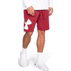 Under Armour Rival Szorty Czerwony. Czerwone szorty męskie Under Armour, bez wzorów, z bawełny. Za 188.95 zł.