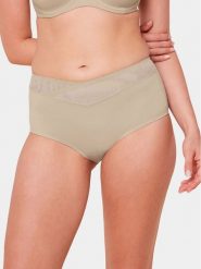 Triumph Figi klasyczne z wysokim stanem True Shape Sensation 10218231 Szary. Szare majtki damskie Triumph, z syntetyku. Za 139.99 zł.