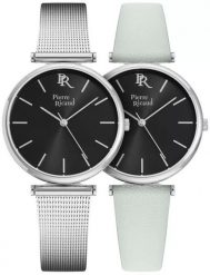 Zegarek damski Pierre Ricaud P22044.5114QG-SET srebrny. Szare zegarki damskie Pierre Ricaud, srebrne. Za 529.52 zł.