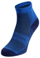 Skarpetki UNI ODLO Socks quarter PERFORMANCE RUN. Niebieskie skarpetki damskie ODLO, bez wzorów, z elastanu. Za 69.99 zł.