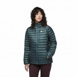 Kurtka puchowa damska Black Diamond Approach Down Hoody. Zielone kurtki sportowe damskie Black Diamond, m, bez wzorów, z puchu, bez ramiączek, bez kaptura, trekkingowe. Za 959.99 zł.