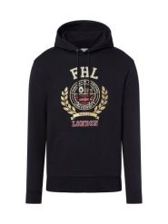 Finshley & Harding London sweter z kapturem Mężczyźni niebieski, S. Niebieskie swetry męskie Finshley & Harding London, m, bez wzorów, bez kołnierzyka, bez ramiączek. Za 229.95 zł.