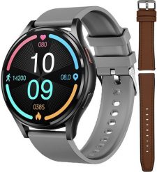 Smartwatch Hagen Zegarek męski Hagen HB26.14.5312.333-SET szary. Szare zegarki męskie Hagen, bez wzorów. Za 314.00 zł.