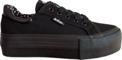 Lee Cooper Buty damskie Lee Cooper czarne LCW-24-31-2180LA 38. Czarne obuwie sportowe damskie Lee Cooper, bez wzorów, bez zapięcia. Za 151.19 zł.