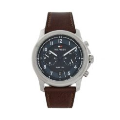 Zegarek Tommy Hilfiger. Brązowe zegarki męskie Tommy Hilfiger, bez wzorów. Za 529.99 zł.