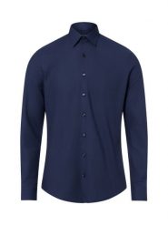 Finshley & Harding Koszula Mężczyźni Super Slim Fit niebieski, 44. Niebieskie koszule męskie Finshley & Harding, l, bez wzorów, biznesowe, bez kołnierzyka, bez ramiączek. Za 299.95 zł.