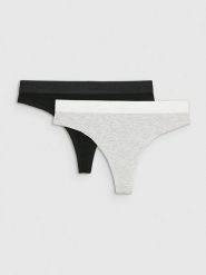 4F Bielizna stringi (2-pack) damskie - multikolor L. Majtki damskie 4F. Za 49.99 zł.