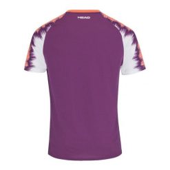T-shirt męski TOPSPIN. Fioletowe koszulki sportowe męskie Head, m, bez wzorów, z poliesteru, bez ramiączek. Za 192.00 zł.