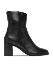 Beverly Hills Polo Club Botki CEO-WI40-MABEL-01 Czarny. Czarne botki damskie Beverly Hills Polo Club, bez wzorów, ze skóry, bez obcasa, na słupku, bez zapięcia. Za 319.99 zł.