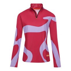 Bluza narciarska Damska Gareth & Lucas The One Hundred and Fifteen. Czerwone bluzy damskie GARETH & LUCAS, na zimę, bez wzorów, z elastanu, sportowe, bez ramiączek, bez kaptura. Za 229.99 zł.