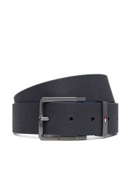 Tommy Hilfiger Pasek Oliver Saffiano 3.5 AM0AM14573 Granatowy. Niebieskie paski męskie Tommy Hilfiger, ze skóry. Za 229.99 zł.