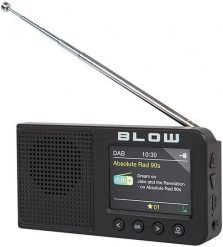 Radio kuchenne FM/DAB+ BLOW RK3 BT czarne. Czarne radia Blow. Za 116.87 zł.