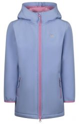 Trespass Brennagh - damska kurtka softshell chabrowy. Fioletowe kurtki sportowe damskie Trespass, na jesień, s, bez wzorów, z materiału, bez ramiączek, z kapturem, trekkingowe. Za 207.60 zł.
