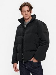 Calvin Klein Kurtka puchowa Crinkle K10K111882 Czarny Regular Fit. Czarne kurtki męskie Calvin Klein, l, bez wzorów, z puchu, bez kaptura. Za 1,459.00 zł.