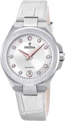 Zegarek damski Festina F20701-1 CYRKONIE biały. Białe zegarki damskie Festina. Za 627.85 zł.