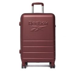 Walizka średnia Reebok. Czerwone walizki damskie Reebok, bez wzorów, średnie. Za 299.99 zł.