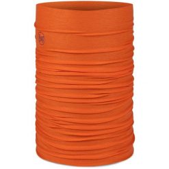 Komin na szyję - Bandana BUFF Coolnet UV® Solid. Brązowe szaliki męskie Buff, bez wzorów, z elastanu. Za 89.99 zł.